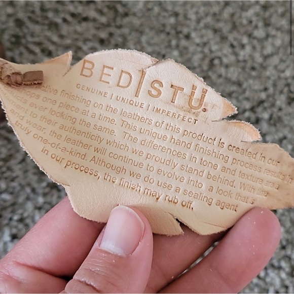 NIB - BED STU “BAYLENE” Teak Driftwood Leather Boots SIZE 7 - NEVER WORN - Picture 6 of 13